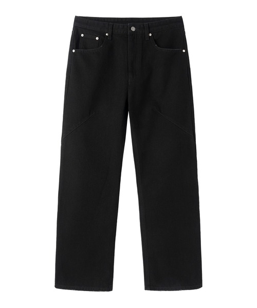 Openyard(オープンヤード)の「『Openyard/オープンヤード』DART WASHED FLARE PANTS/ダートウォッシュドフレアパンツ(その他パンツ・メンズ・ブラック・M/S/L)」の10枚目の写真