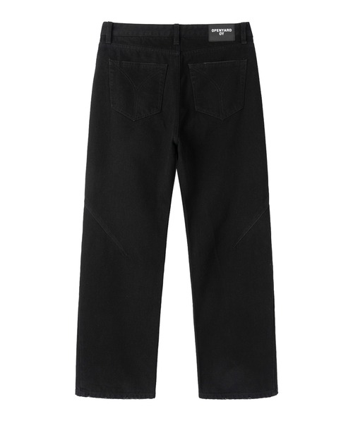 Openyard(オープンヤード)の「『Openyard/オープンヤード』DART WASHED FLARE PANTS/ダートウォッシュドフレアパンツ(その他パンツ・メンズ・ブラック・M/S/L)」の11枚目の写真