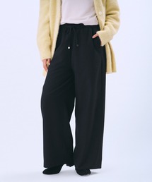 プルックツイル＿イージーストレートパンツ