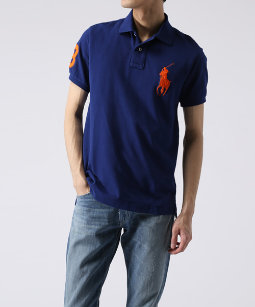 POLO RALPH LAUREN（ポロ ラルフ ローレン）の「スリムフィット Big Pony ポロシャツ（ポロシャツ・メンズ・ライトブルー/ブルー/ピンク/グリーン・X-SMALL/SMALL/MEDIUM/LARGE/XX-LARGE/X-LARGE）」の17枚目の写真