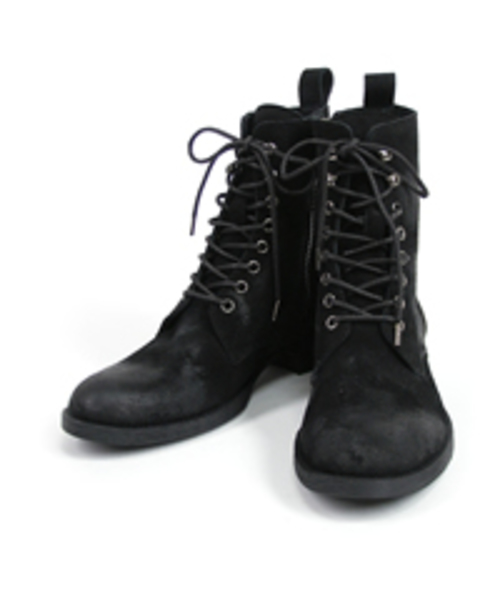 SHIPS JET BLUE（シップスジェットブルー）の「PISTOL STAR: SIDE ZIP LEATHER BOOTS（ブーツ・メンズ・ブラック/ブラウン・7/8/9/10）」の2枚目の写真