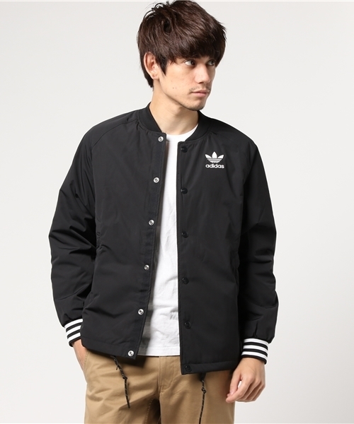 Adidas アディダス の メンズ アディダス 刺しゅう入り ナイロン スタジャン ジャケット Adidas Embroidered Sst Jacket Ay9132 スタジャン Wear