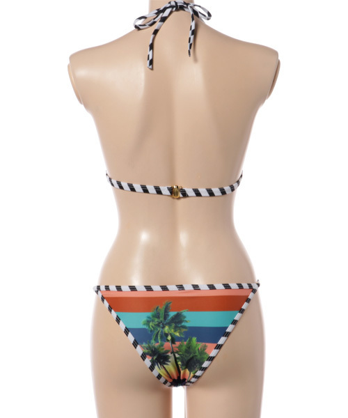 LATINA（ラティーナ）の「パームツリー×ボーダービキニ/水着（水着