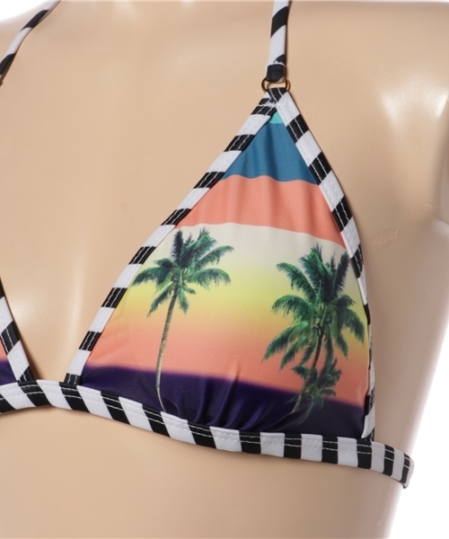 LATINA（ラティーナ）の「パームツリー×ボーダービキニ/水着（水着