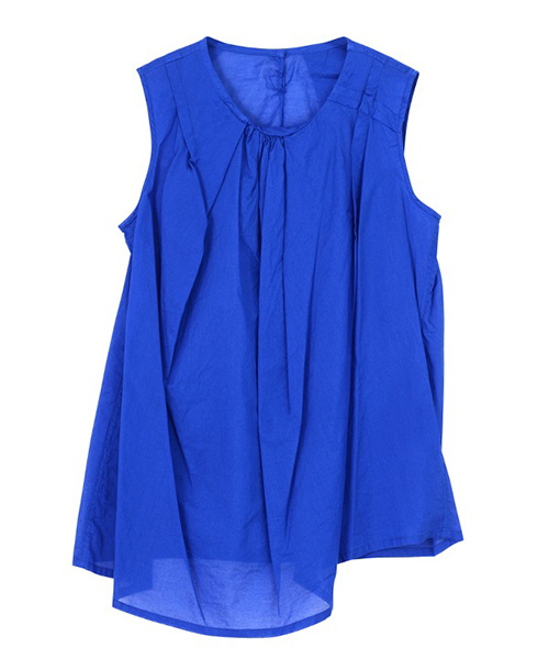 ZUCCa（ズッカ）の「コットンローン（タンクトップ・レディース・ホワイト/ブラック/ブルー・M/M size）」の3枚目の写真