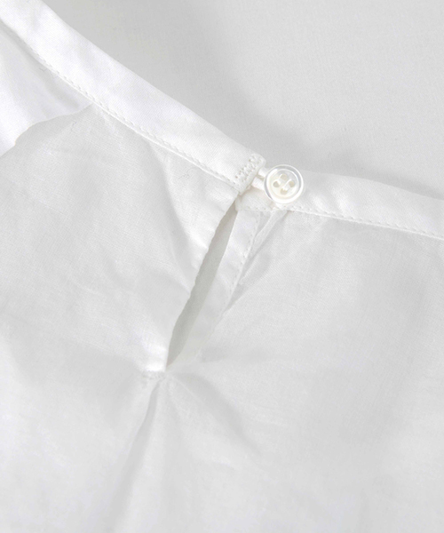 ZUCCa（ズッカ）の「コットンローン（タンクトップ・レディース・ホワイト/ブラック/ブルー・M/M size）」の8枚目の写真