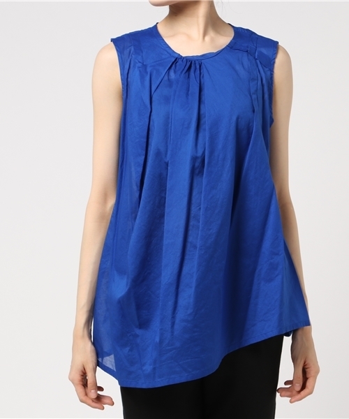 ZUCCa（ズッカ）の「コットンローン（タンクトップ・レディース・ホワイト/ブラック/ブルー・M/M size）」の19枚目の写真