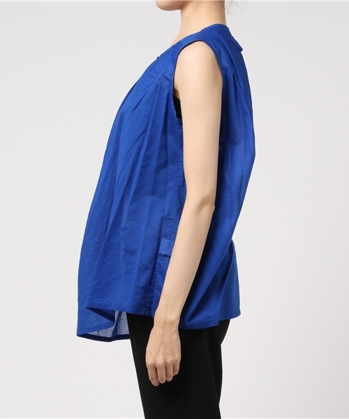 ZUCCa（ズッカ）の「コットンローン（タンクトップ・レディース・ホワイト/ブラック/ブルー・M/M size）」の11枚目の写真