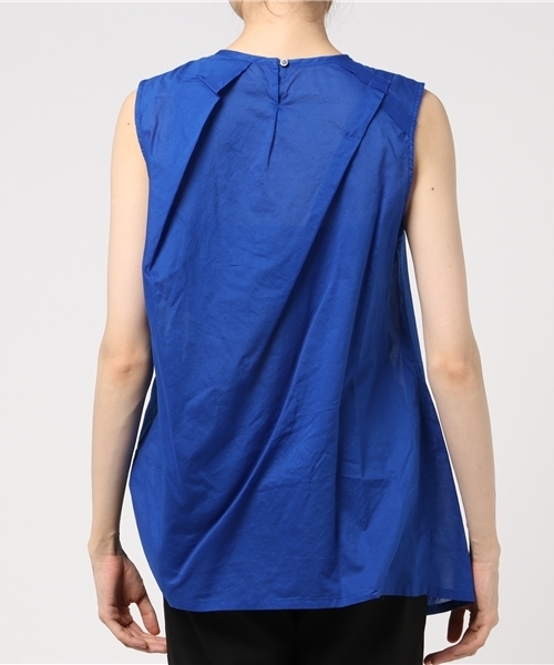 ZUCCa（ズッカ）の「コットンローン（タンクトップ・レディース・ホワイト/ブラック/ブルー・M/M size）」の12枚目の写真