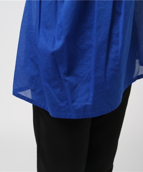 ZUCCa（ズッカ）の「コットンローン（タンクトップ・レディース・ホワイト/ブラック/ブルー・M/M size）」の9枚目の写真