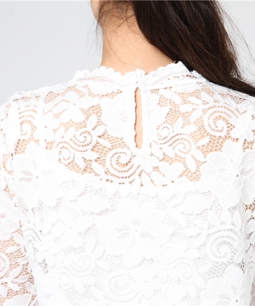 MARBLE WALTS（マーブルワルツ）の「プチハイネックインナーキャミ付き（Tシャツ/カットソー・レディース・マスタード/ブラック/オフホワイト・M/L）」の20枚目の写真