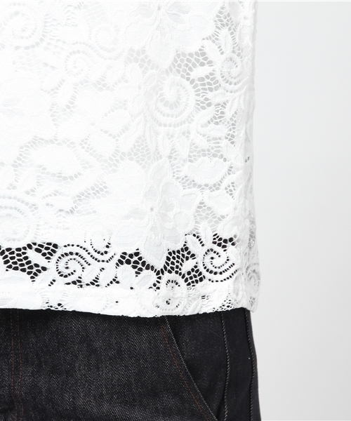 MARBLE WALTS（マーブルワルツ）の「プチハイネックインナーキャミ付き（Tシャツ/カットソー・レディース・マスタード/ブラック/オフホワイト・M/L）」の18枚目の写真