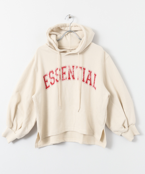 URBAN RESEARCH（アーバンリサーチ）の「ボリュームスリーブロゴスウェット（パーカー・レディース・ネイビー/グレー/オフホワイト・FREE）」の11枚目の写真