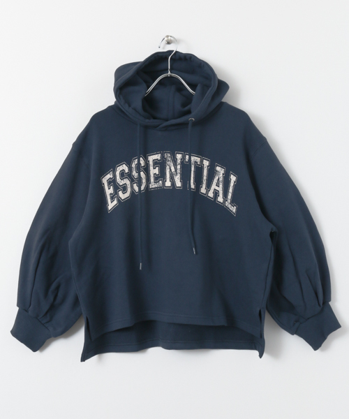 URBAN RESEARCH（アーバンリサーチ）の「ボリュームスリーブロゴスウェット（パーカー・レディース・ネイビー/グレー/オフホワイト・FREE）」の13枚目の写真