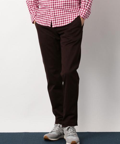 green label relaxing（グリーンレーベルリラクシング）の「SC URBAN SLIM/FIT チノパンツ ② ◆（チノパンツ・メンズ・ブラック/ベージュ/ダークブラウン/ターコイズブルー・LARGE/MEDIUM/SMALL/X-LARGE/X-SMALL/XX-LARGE/XX-SMALL）」の3枚目の写真