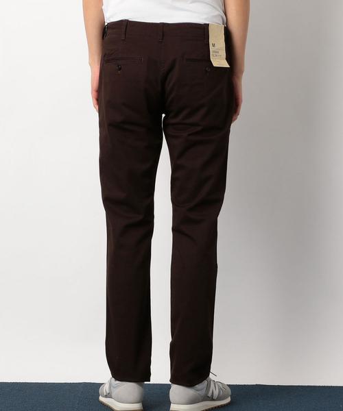 green label relaxing（グリーンレーベルリラクシング）の「SC URBAN SLIM/FIT チノパンツ ② ◆（チノパンツ・メンズ・ブラック/ベージュ/ダークブラウン/ターコイズブルー・LARGE/MEDIUM/SMALL/X-LARGE/X-SMALL/XX-LARGE/XX-SMALL）」の6枚目の写真
