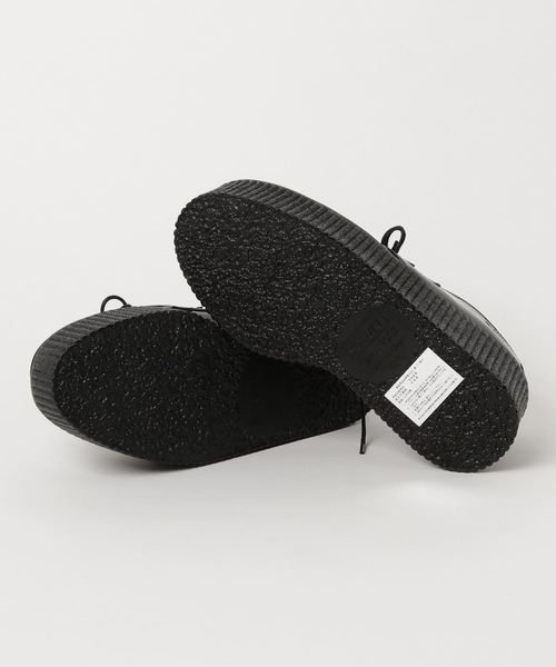 YOSUKE（ヨースケ）の「「YOSUKE/ヨースケ」厚底レースアップラバソスニーカー（スニーカー・レディース・クリアブラック/アニマル/ブラック/レッド/ネイビー/ブラック系その他/ブラック系その他2/ブラック×ホワイト/ベージュ系その他/ゴールド系その他/ホワイト×ブラック/ブラック系その他3/ピンク系その他/ガンメタ・23/24/22.5/23.5/25/24.5）」の16枚目の写真