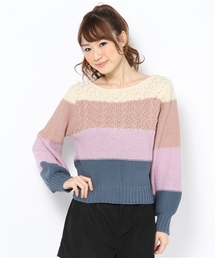 Kastane | 切替えKnitPO(ニット/セーター)