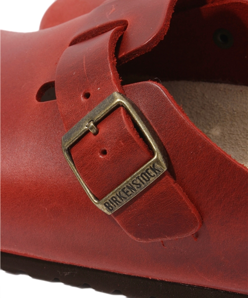 BIRKENSTOCK(ビルケンシュトック)の「BOSTON/ボストン アンティークボサノバ (MEN)(その他シューズ・メンズ・レッド・39/40/41/42/43)」の7枚目の写真