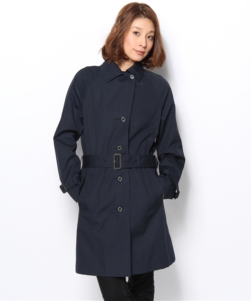 martinique(マルティニーク)の「TRADITIONAL WEATHERWEAR/コート(ステンカラーコート・レディース・ベージュ/ネイビー/マスタード・2/1)」の3枚目の写真