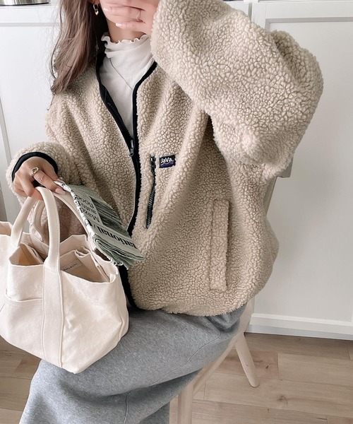 セール】《JaVa ジャバコラボ》パイピングの魅力。2wayノーカラー