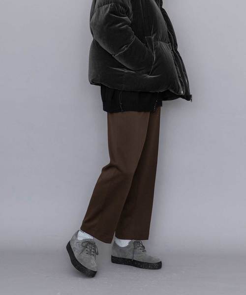 soe（ソーイ）の「【soe】Basic Sports Slacks（その他パンツ・メンズ・ブラウン/ブラック・0/1/2）」の7枚目の写真