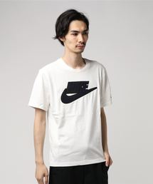 06aw NUMBER NIKE ビンテージ半袖Tシャツ　ノアール期　アーカイブ NIKE TEE CREW ARCHIVE T-SHIRT GREY WHITE BV0620 063 MENS