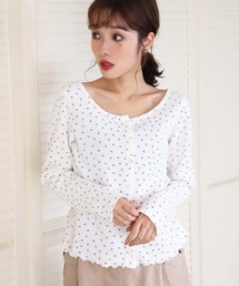 one after another NICE CLAUP | サーマルプリントカーディガン(カーディガン/ボレロ)