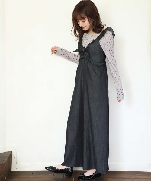 one after another NICE CLAUP(ワンアフターアナザーナイスクラップ)の「サーマルプリントカーディガン(カーディガン/ボレロ・レディース・オフホワイト/ブラック/ホワイト系その他/グレー系その他・FREE)」の22枚目の写真