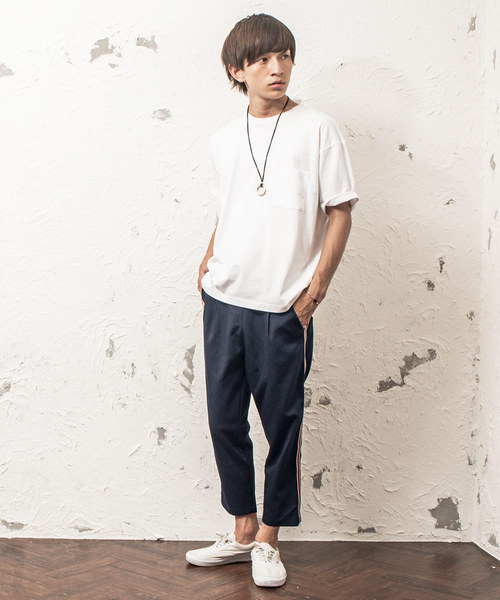 MinoriTY（マイノリティ）の「メンズサイドレトロラインＴＲアンクルパンツ（その他パンツ・メンズ・ブラック/ベージュ/ネイビー/チャコール・M/L）」の8枚目の写真