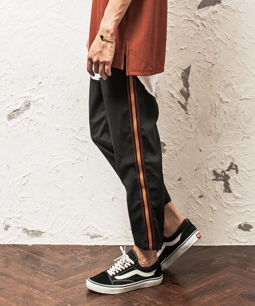 MinoriTY（マイノリティ）の「メンズサイドレトロラインＴＲアンクルパンツ（その他パンツ・メンズ・ブラック/ベージュ/ネイビー/チャコール・M/L）」の9枚目の写真