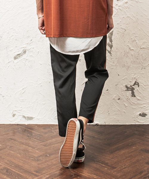 MinoriTY（マイノリティ）の「メンズサイドレトロラインＴＲアンクルパンツ（その他パンツ・メンズ・ブラック/ベージュ/ネイビー/チャコール・M/L）」の10枚目の写真