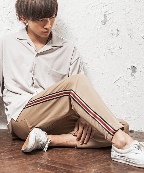 MinoriTY（マイノリティ）の「メンズサイドレトロラインＴＲアンクルパンツ（その他パンツ・メンズ・ブラック/ベージュ/ネイビー/チャコール・M/L）」の22枚目の写真