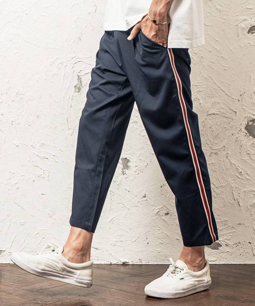 MinoriTY（マイノリティ）の「メンズサイドレトロラインＴＲアンクルパンツ（その他パンツ・メンズ・ブラック/ベージュ/ネイビー/チャコール・M/L）」の19枚目の写真