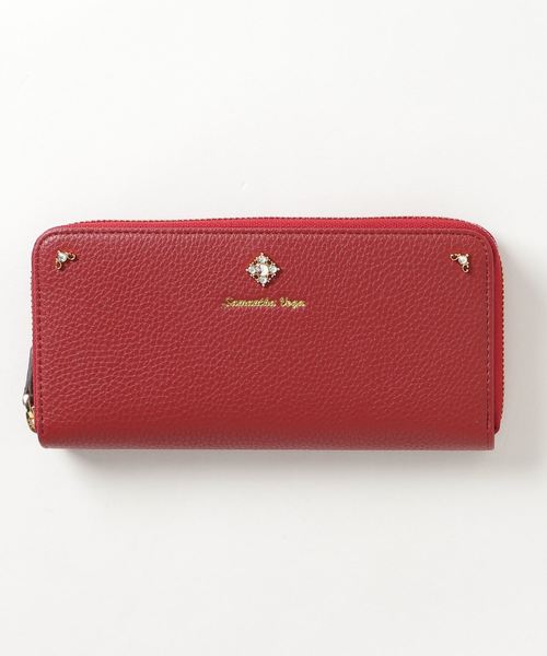 安いオンライン ショップ シンプルビジューラウンド財布 財布 Samanthavega サマンサベガ のファッション お買い得商品 Arenatheatre Net