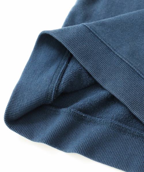 devirock（デビロック）の「ピグメント加工スウェット長袖トレーナー（スウェット・キッズ・ブラック/ダークグリーン/ブラウン/ブルー系その他/パープル系その他・110cm/100cm/120cm/130cm/140cm/150cm/160cm）」の15枚目の写真