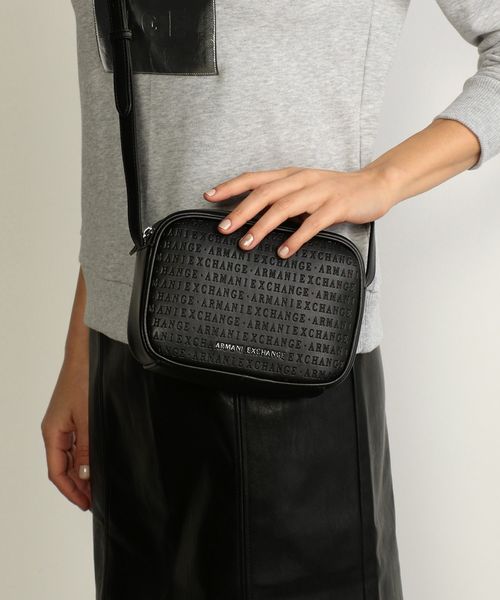 BOXロゴバックル ミニショルダーバッグ | Armani Exchange