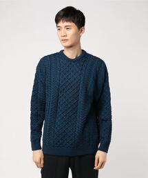 aran WOOLLEN MILLS | アラン模様 メリノウールセーター ユニセックス(ニット/セーター)