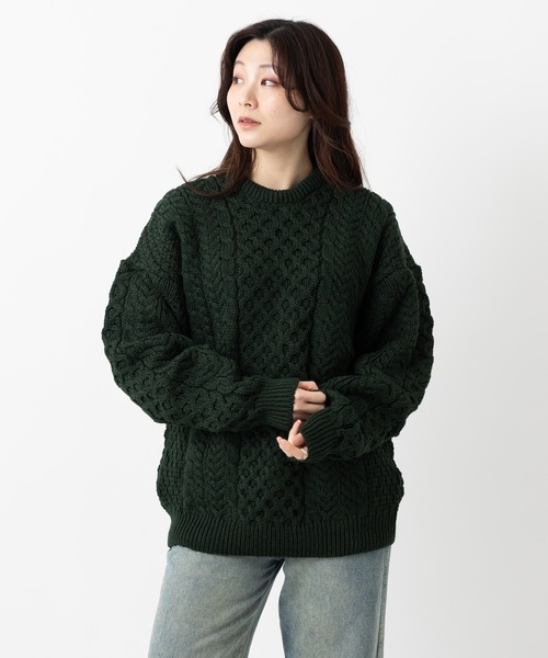 美品　MARK & LONA セーター サイズ48 カモフラージュ　蛍光 10%OFF 23AW新色 ハーレーオブスコットランド HARLEY OF