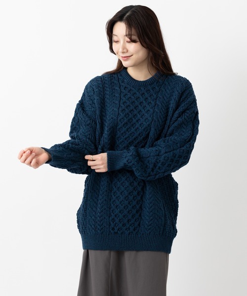 ※専用【新品】aran WOOLLEN MILLS アランメリノウールセーター aran WOOLLEN MILLS（アランウーレンミルズ） ニット セーター アラン