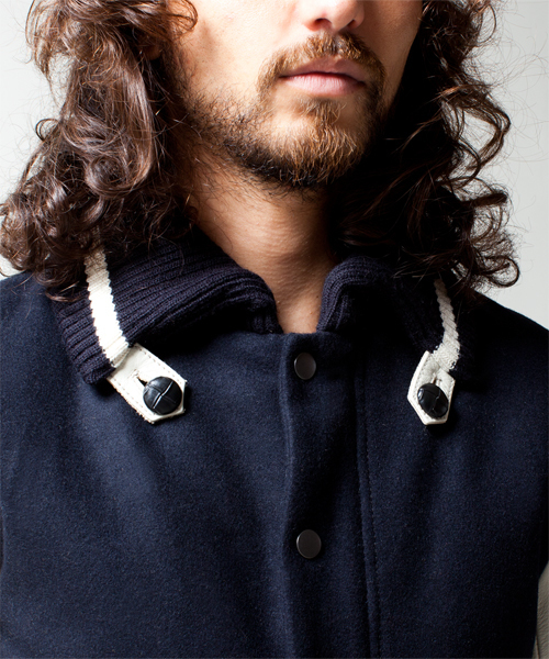 NANO universe(ナノユニバース)の「NU DONKEYスタジャン(スタジャン・メンズ・ブラック/グレー/ベージュ/ネイビー・SMALL/MEDIUM/LARGE/X-LARGE)」の17枚目の写真