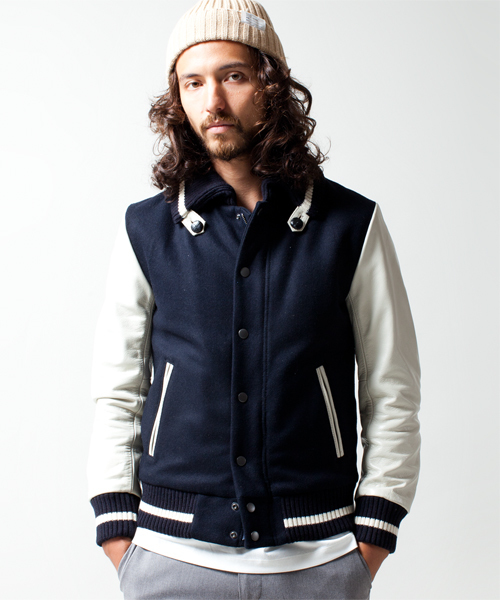 NANO universe(ナノユニバース)の「NU DONKEYスタジャン(スタジャン・メンズ・ブラック/グレー/ベージュ/ネイビー・SMALL/MEDIUM/LARGE/X-LARGE)」の10枚目の写真