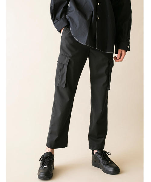 MONKEY TIME（モンキータイム）の「＜monkey time＞  TW CARGO STRAIGHT/カーゴパンツ（カーゴパンツ・メンズ・ブラック・LARGE/SMALL/MEDIUM）」の3枚目の写真