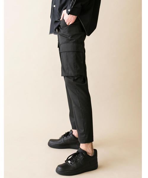 MONKEY TIME（モンキータイム）の「＜monkey time＞  TW CARGO STRAIGHT/カーゴパンツ（カーゴパンツ・メンズ・ブラック・LARGE/SMALL/MEDIUM）」の7枚目の写真