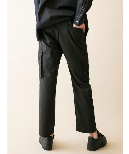 MONKEY TIME（モンキータイム）の「＜monkey time＞  TW CARGO STRAIGHT/カーゴパンツ（カーゴパンツ・メンズ・ブラック・LARGE/SMALL/MEDIUM）」の8枚目の写真