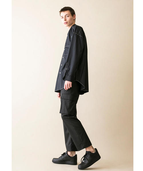 MONKEY TIME（モンキータイム）の「＜monkey time＞  TW CARGO STRAIGHT/カーゴパンツ（カーゴパンツ・メンズ・ブラック・LARGE/SMALL/MEDIUM）」の10枚目の写真