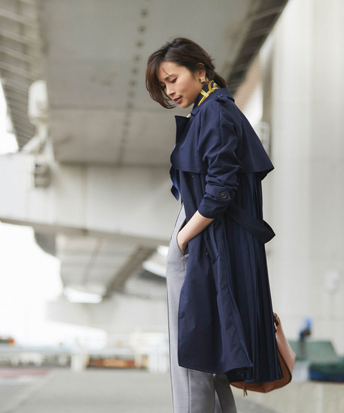 arts&science アーツアンドサイエンス　ネイビー トレンチコート arts&science アーツアンドサイエンス ネイビー トレンチコート