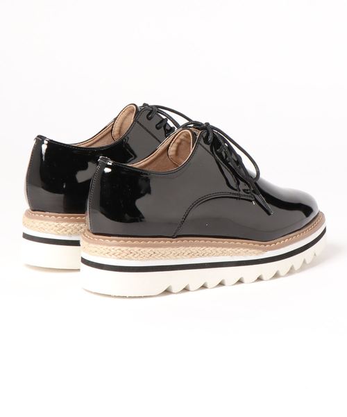 KOBE LETTUCE（コウベレタス）の「ジュートプラットフォームオックスフォードシューズ（その他シューズ・レディース・ホワイト/シルバー/ブラック系その他/ブルー系その他・LL/S/M/L）」の22枚目の写真