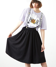 WEGO | WEGO/膝丈フレアスカート(スカート)