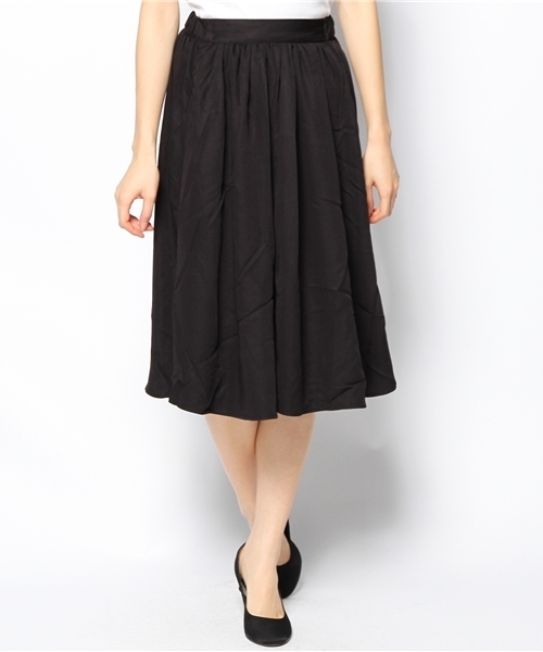 WEGO(ウィゴー)の「WEGO/膝丈フレアスカート(スカート・レディース・ブラック/グリーン系その他/ブルー/レッド・FREE)」の11枚目の写真